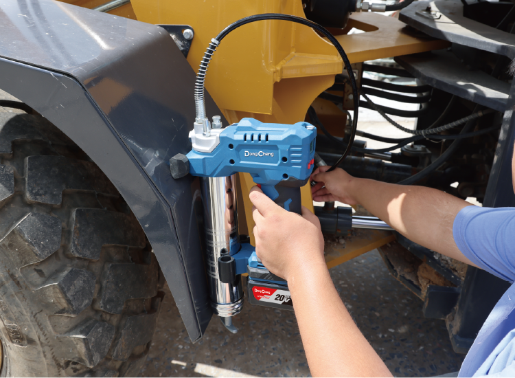 DongCheng 充電式黃油槍(鋰20V)(淨機) DCGG500