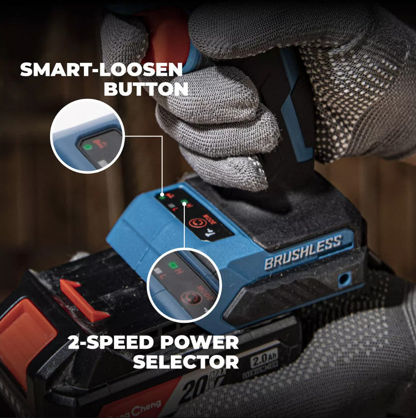 DongCheng 充電式無刷衝擊起子(鋰20V)DCPL03-14