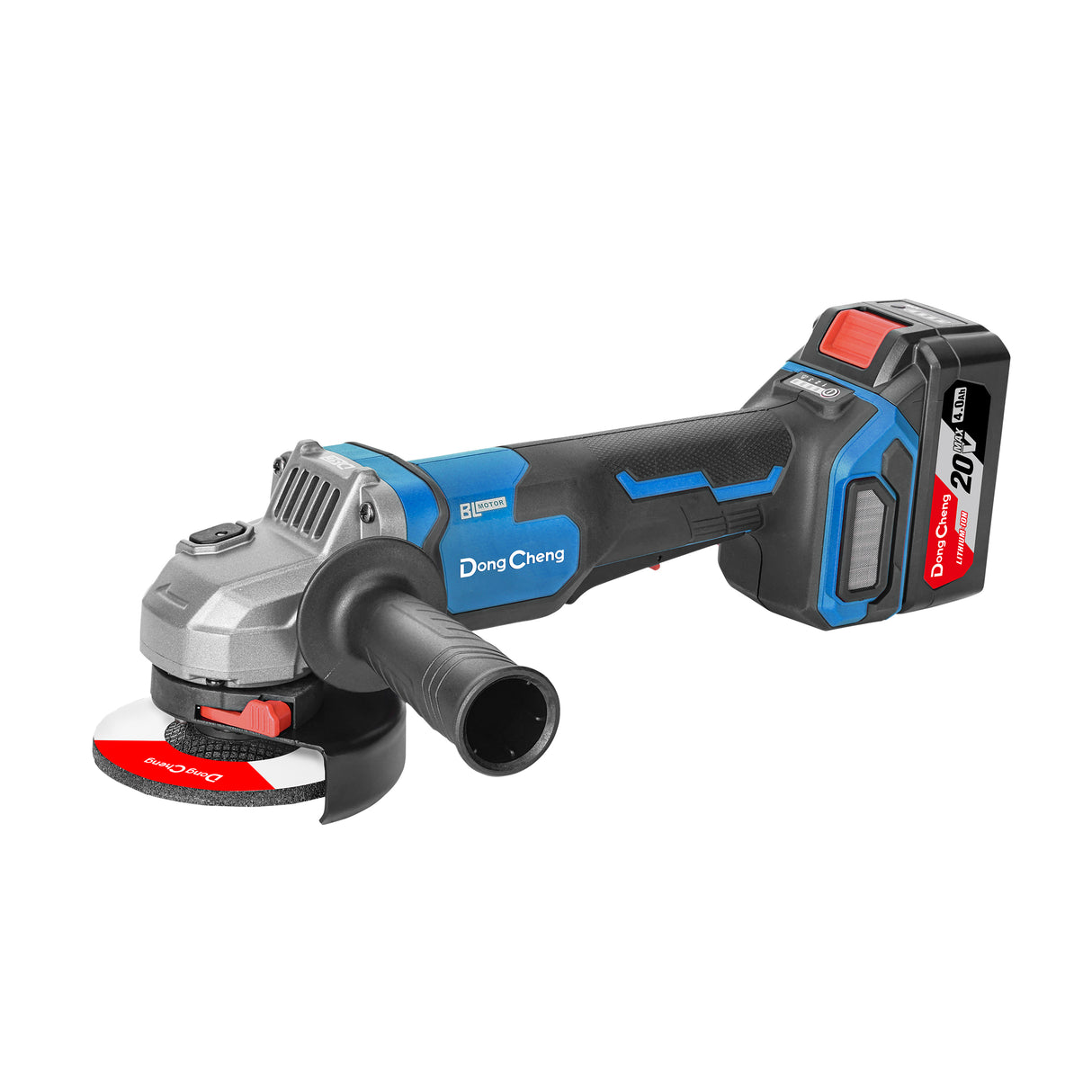 DongCheng  充電式角向磨光機(4")(3段速)(安全開關)(鋰20V)(淨機) DCSM04-100P(TYPE Z)