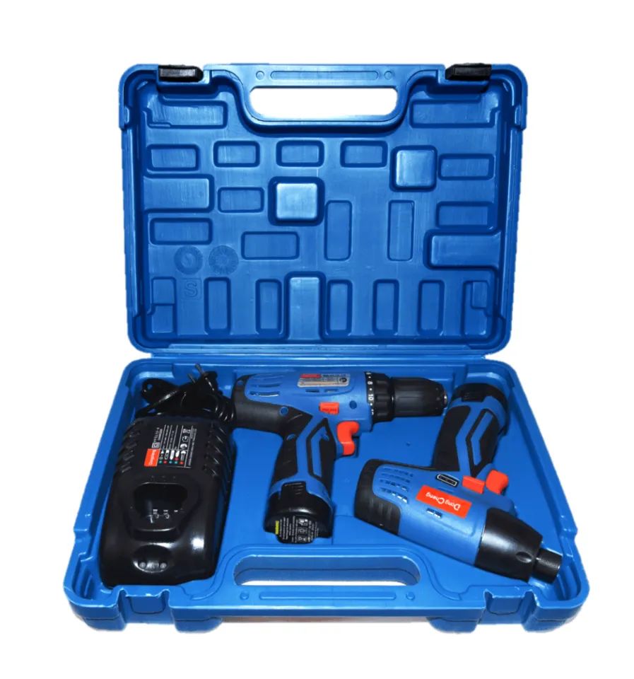 DongCheng 充電式孖批(鋰12V)(2.0Ahx2)  DCKIT01(Type EK)  TEXT~~~